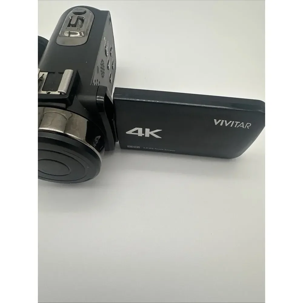 Vivitar Pro 4K Camcorder - Black No Cords Included